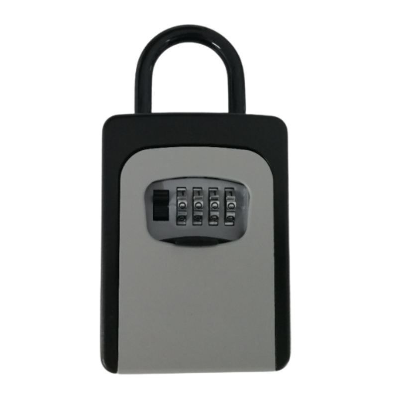 KB001 Key Lock Box, Combination Key Safe Lockbox med kode til House Key Storage, Combo Door Locker